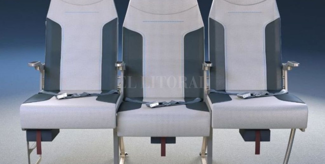 Aviones: los asientos "del medio" serán menos incómodos