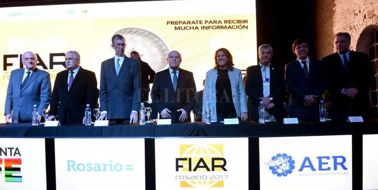 Fein y Lifschitz pusieron en marcha la feria de la alimentación más grande del país