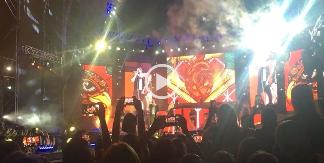 Maluma hizo bailar a Santa Fe