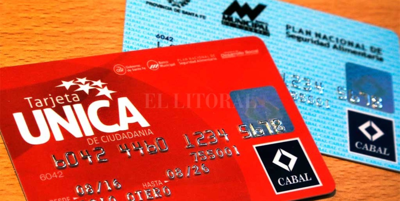 El sábado acreditan los fondos de la Tarjeta Única de Ciudadanía