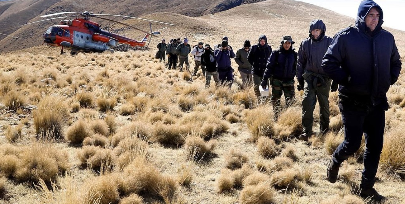 "La noche fue muy, muy fría, pero estamos todos muy bien"