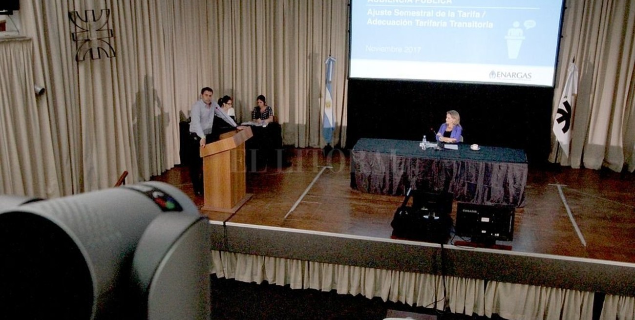 Energía, agua y gas con aumentos