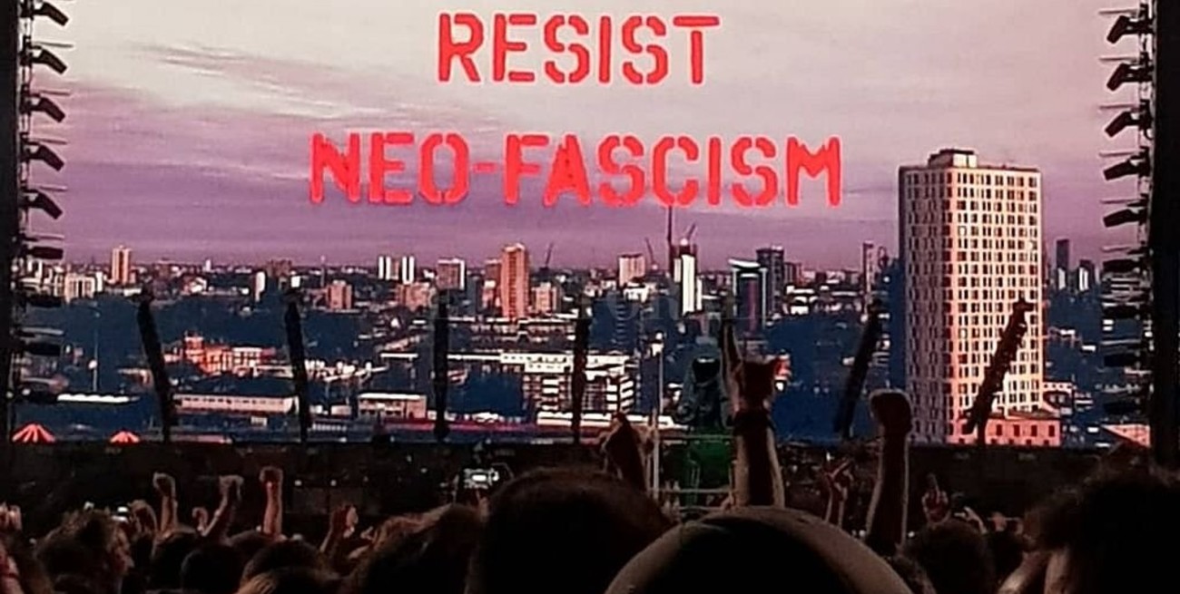 Roger Waters se presentó en Brasil y durante el show criticó a Bolsonaro