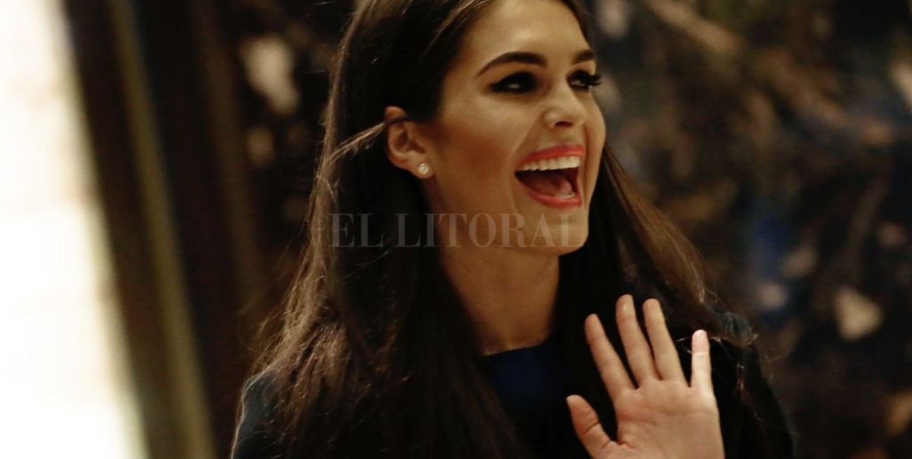 Renunció Hope Hicks,  jefa de comunicaciones de Trump 