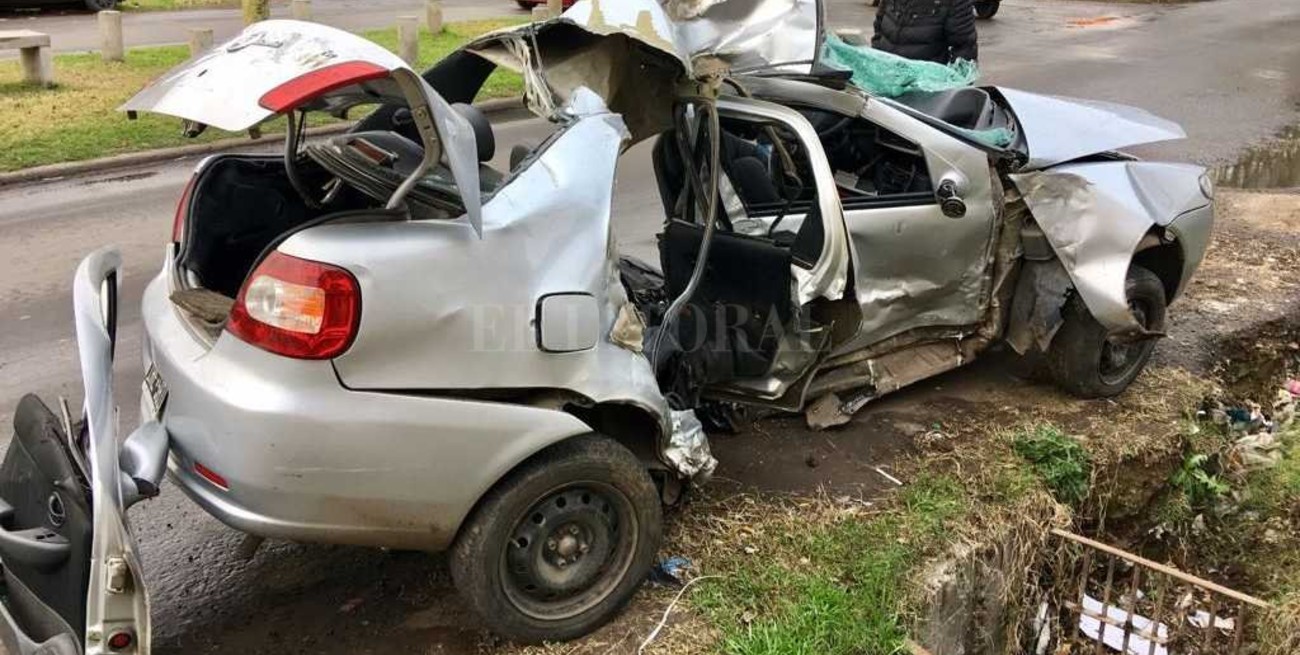 Choque fatal en Rosario: murió una nena de 12 años