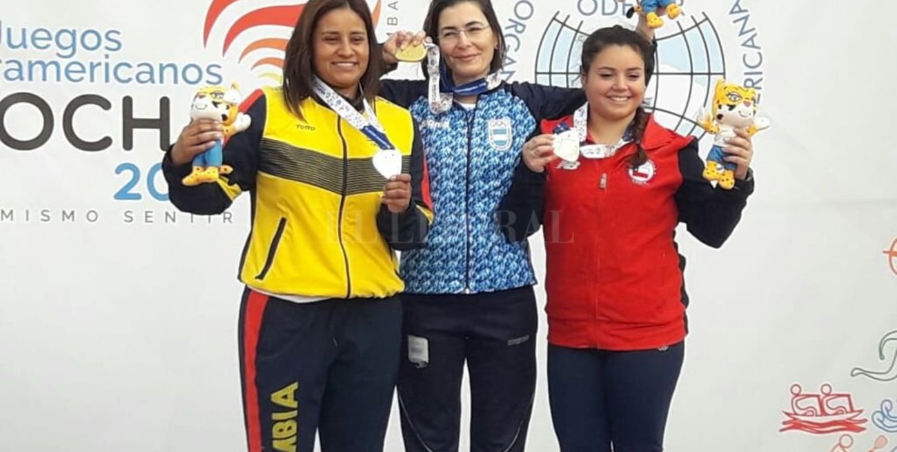 La santafesina Amelia Fournel ganó el oro en los Juegos Suramericanos