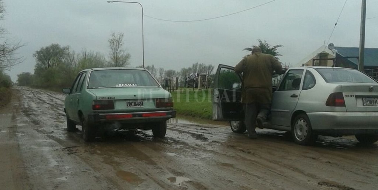 Un pueblo quedó completamente aislado en La Pampa