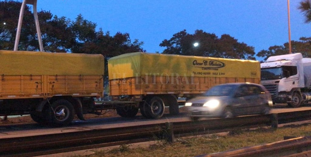 Estado del tránsito en rutas y accesos de Santa Fe 