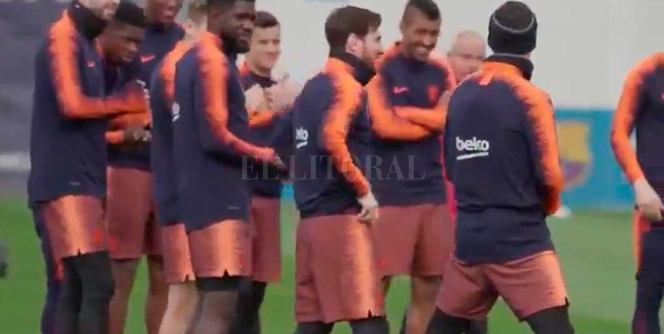 Messi se reincorporó a Barcelona tras el nacimiento de su tercer hijo