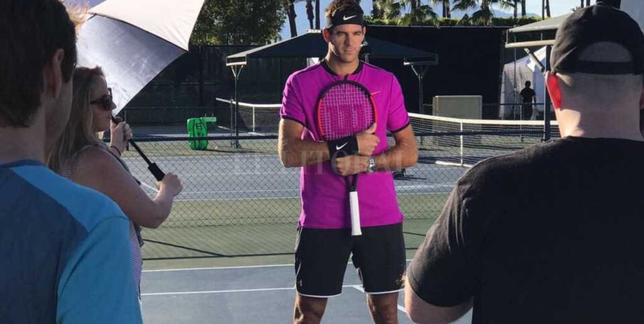 Del Potro se mantiene como la mejor raqueta argentina