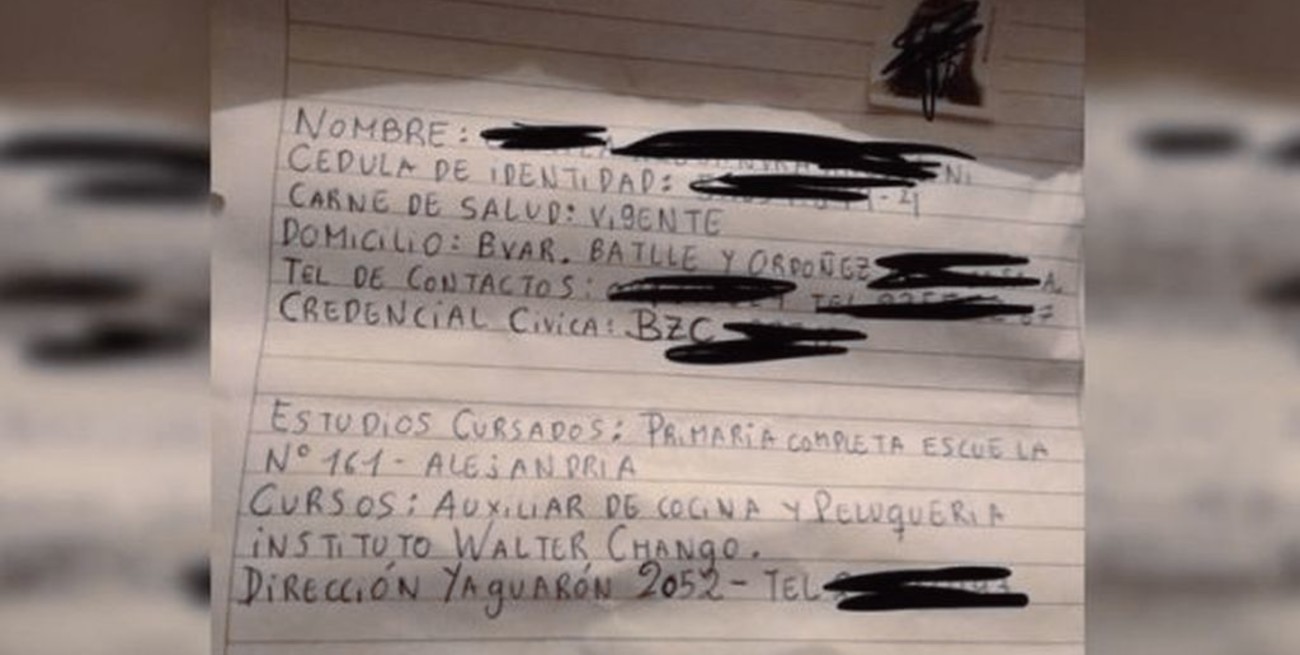 Curriculum "hecho a mano" conmueve en las redes sociales