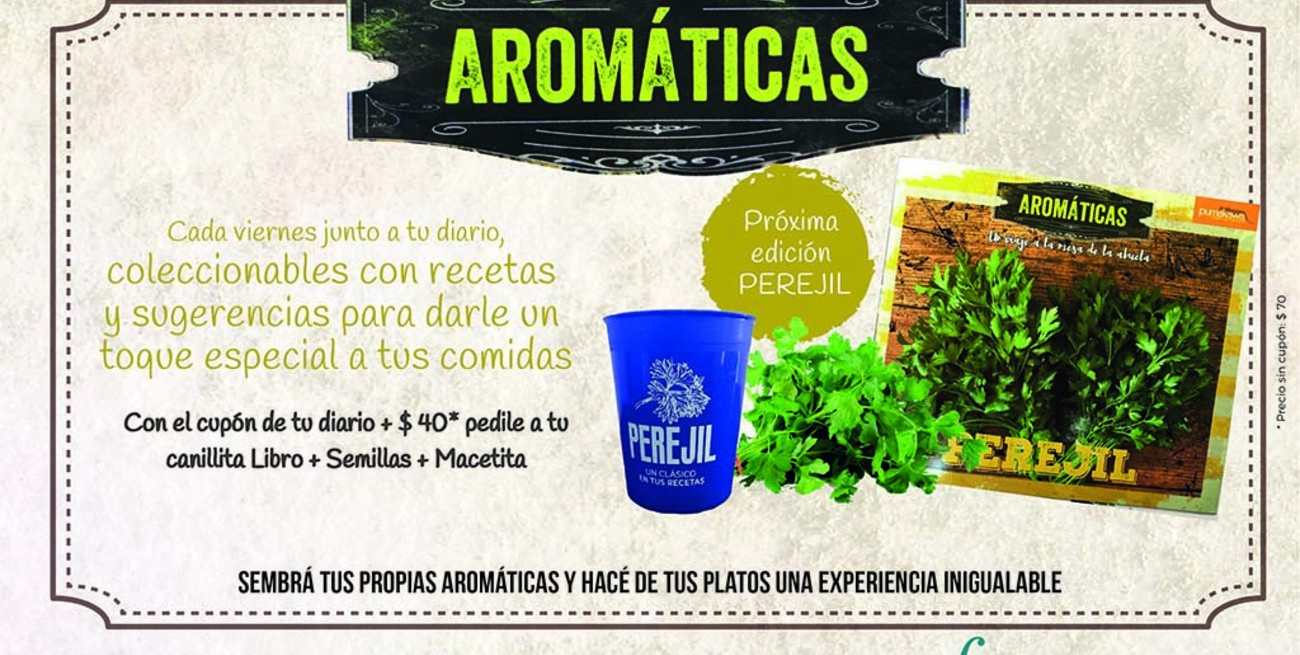 "Plantas aromáticas", una colección imperdible