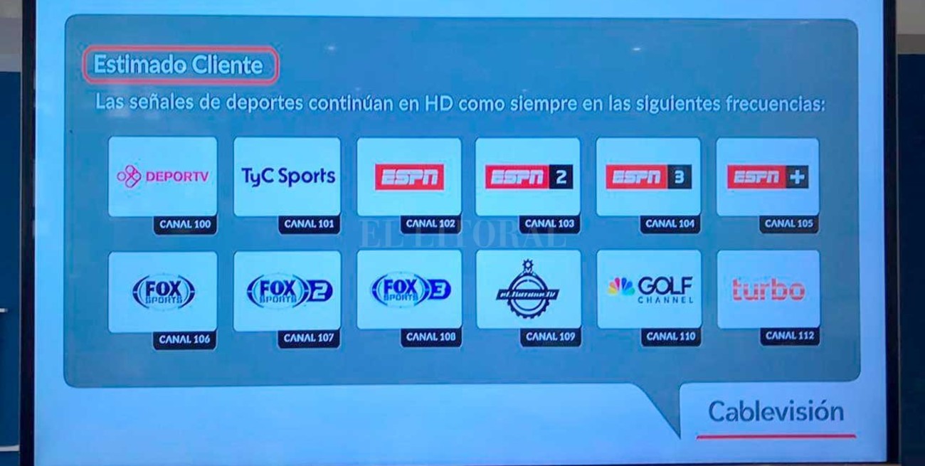 Cambió la grilla de Cablevisión: dónde encontrar tus canales favoritos en Santa Fe