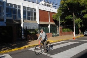 LILIANA SERVENTE El colegio Northlands de Olivos, donde concurría el nene de dos años que murió en Estados Unidos.