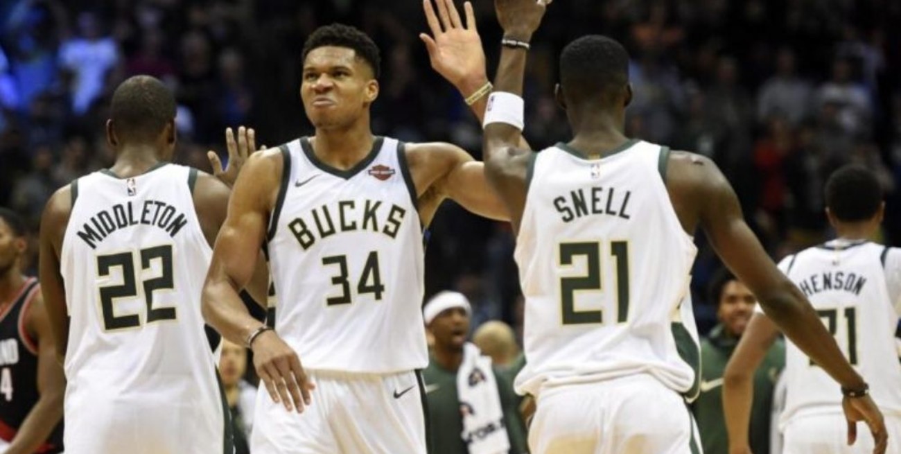 Milwaukeee sigue imparable y sumó el 15to. triunfo consecutivo en la NBA
