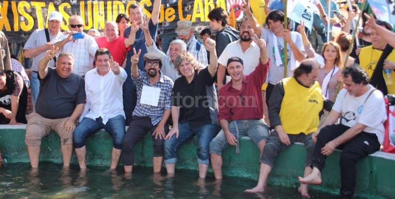 Micheli hizo echar a Boudou de Plaza de Mayo