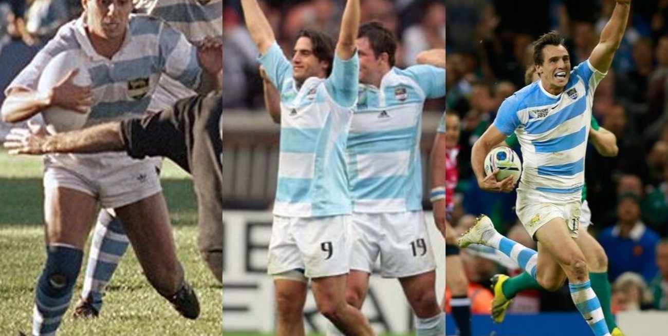 Infografía: el desempeño de Argentina en los Mundiales de Rugby