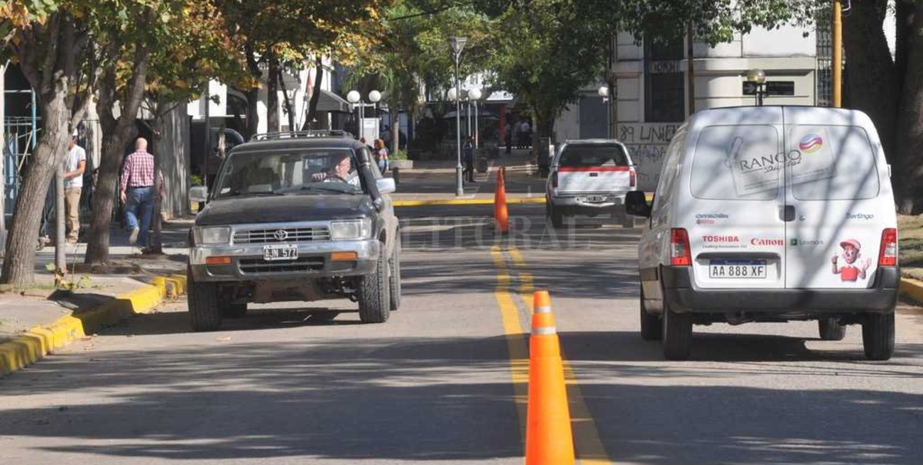 Permiten la circulación en doble mano en la Cortada Falucho