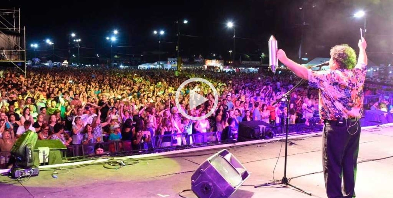 Los Palmeras y otro multitudinario show, ahora en Concepción del Uruguay