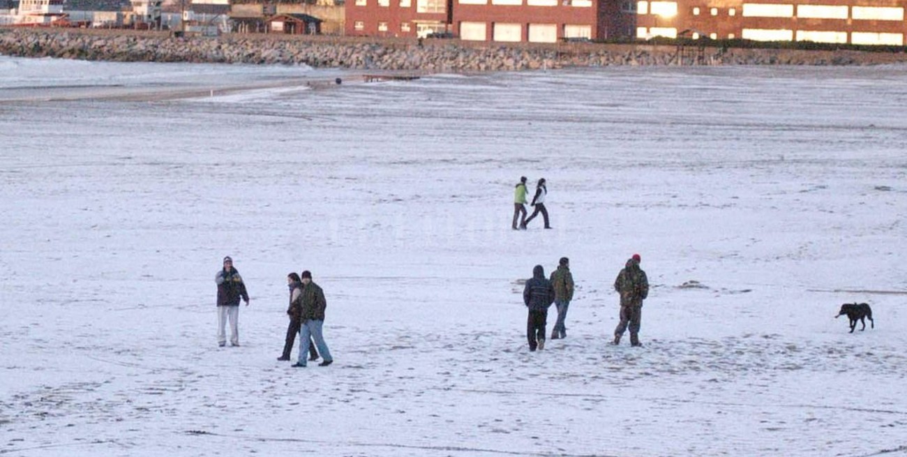 Pronostican posibles nevadas para la Costa Atlántica bonaerense