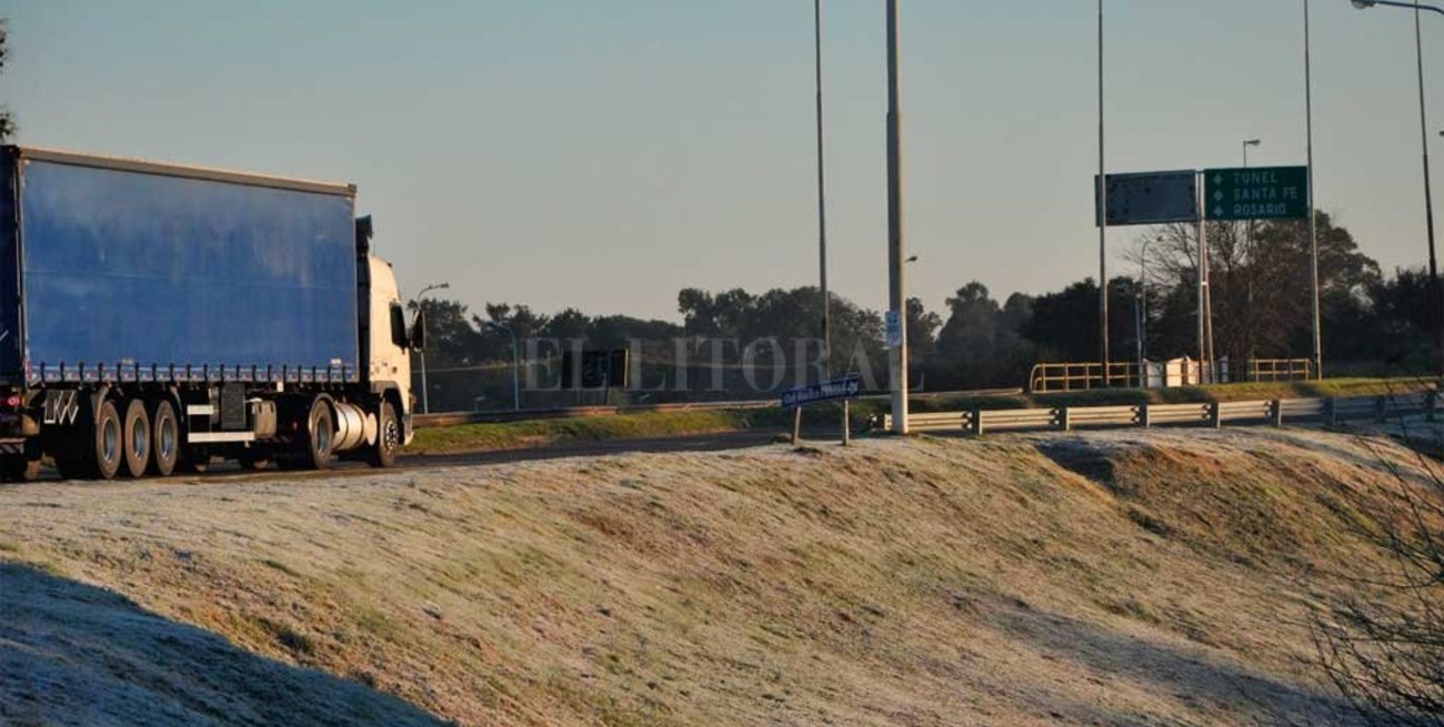 Paraná también amaneció helada