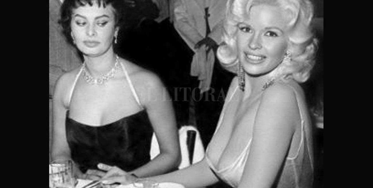 Sophia Loren habló de su icónica foto con Jayne Mansfield