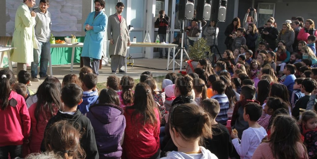 Una tarde de ciencia en medio de las vacaciones
