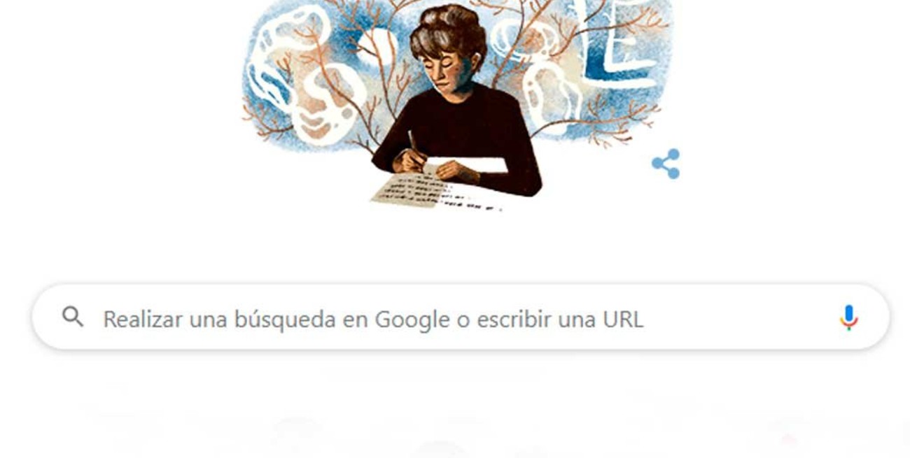 Google homenajea a Olga Orozco en el día de su cumpleaños n° 100