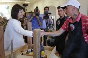 Bullrich lanzó en Santa Fe un plan para bajar los niveles de conflictividad y violencia