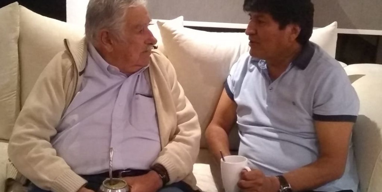 "Pepe" Mujica visitó a Evo Morales en México
