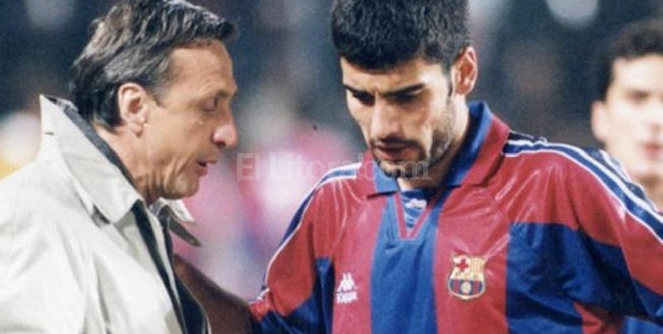 Guardiola: "No sabía nada de fútbol hasta que conocí a Cruyff"