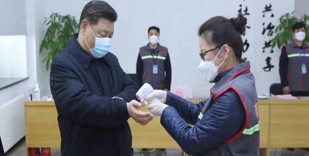 Xi Jinping dijo que la epidemia de coronavirus está "prácticamente contenida"