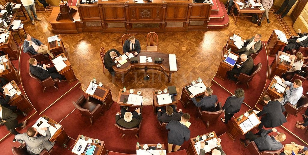El "no" de Perotti hizo caer la sesión de los senadores