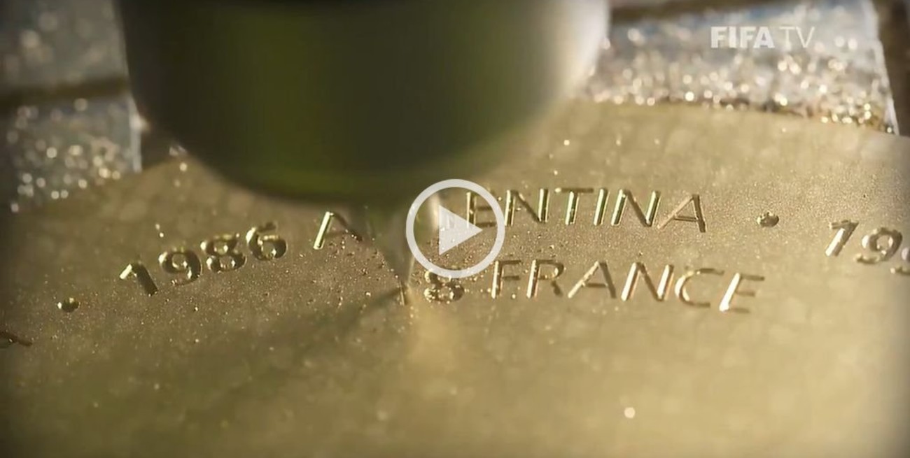 Modificaron la Copa del Mundo de la FIFA