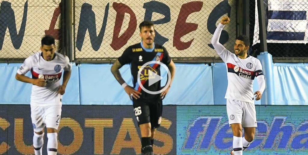 San Lorenzo le ganó a Arsenal y le quitó el liderazgo