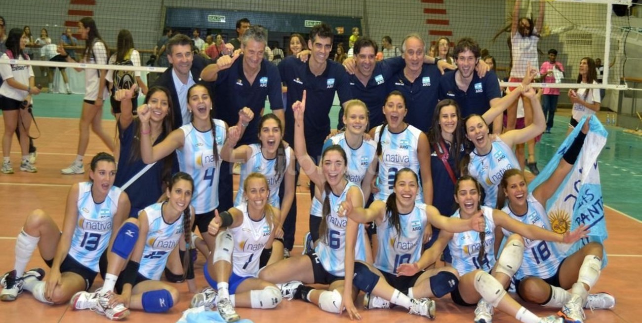 La selección femenina de voley por un lugar en los Juegos Olímpicos