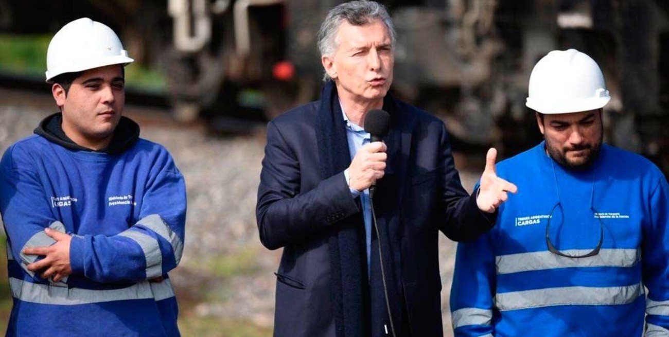 Macri visitó Santa Fe y destacó el valor de recuperar el tren de cargas