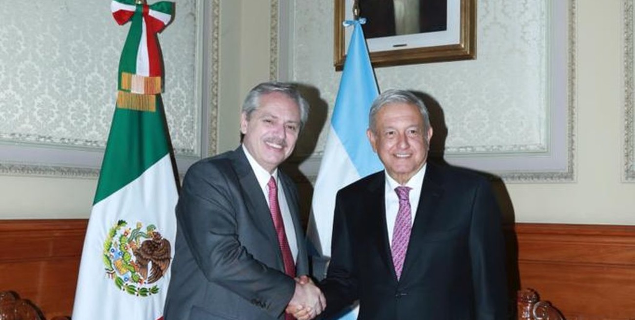 Alberto Fernández se reunió con López Obrador