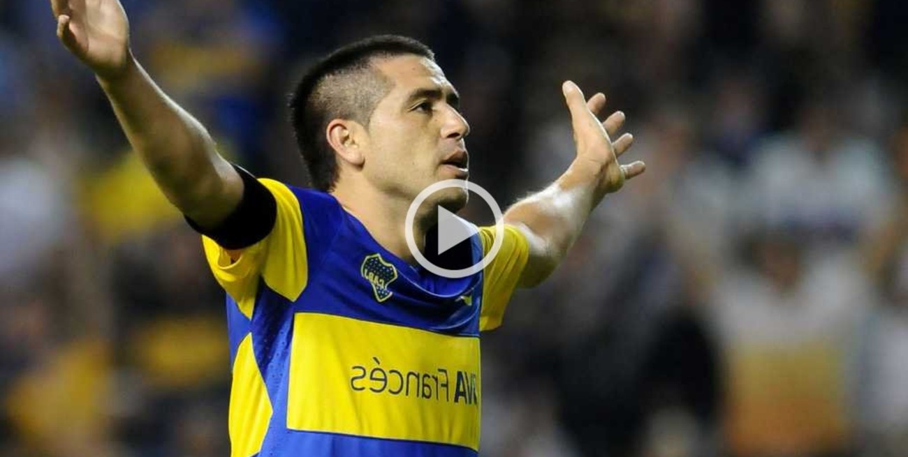 A un año de su retiro, mirá las mejores jugadas de Riquelme