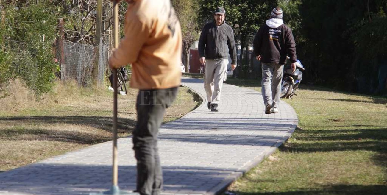 El Paseo Escalante sumó más metros de verde