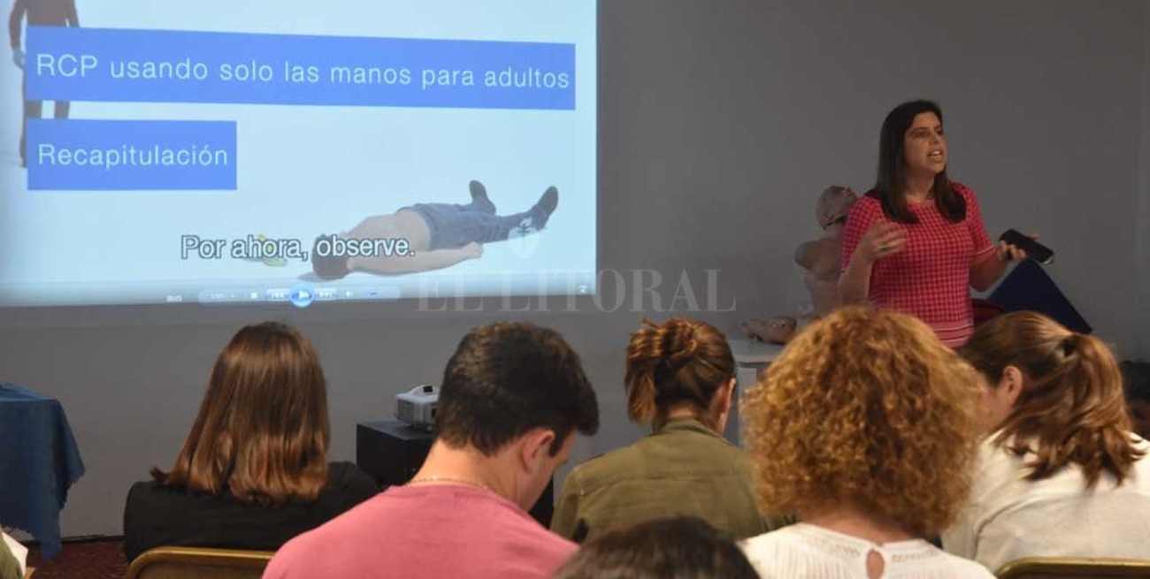 "Sólo manos", una técnica que salva vidas