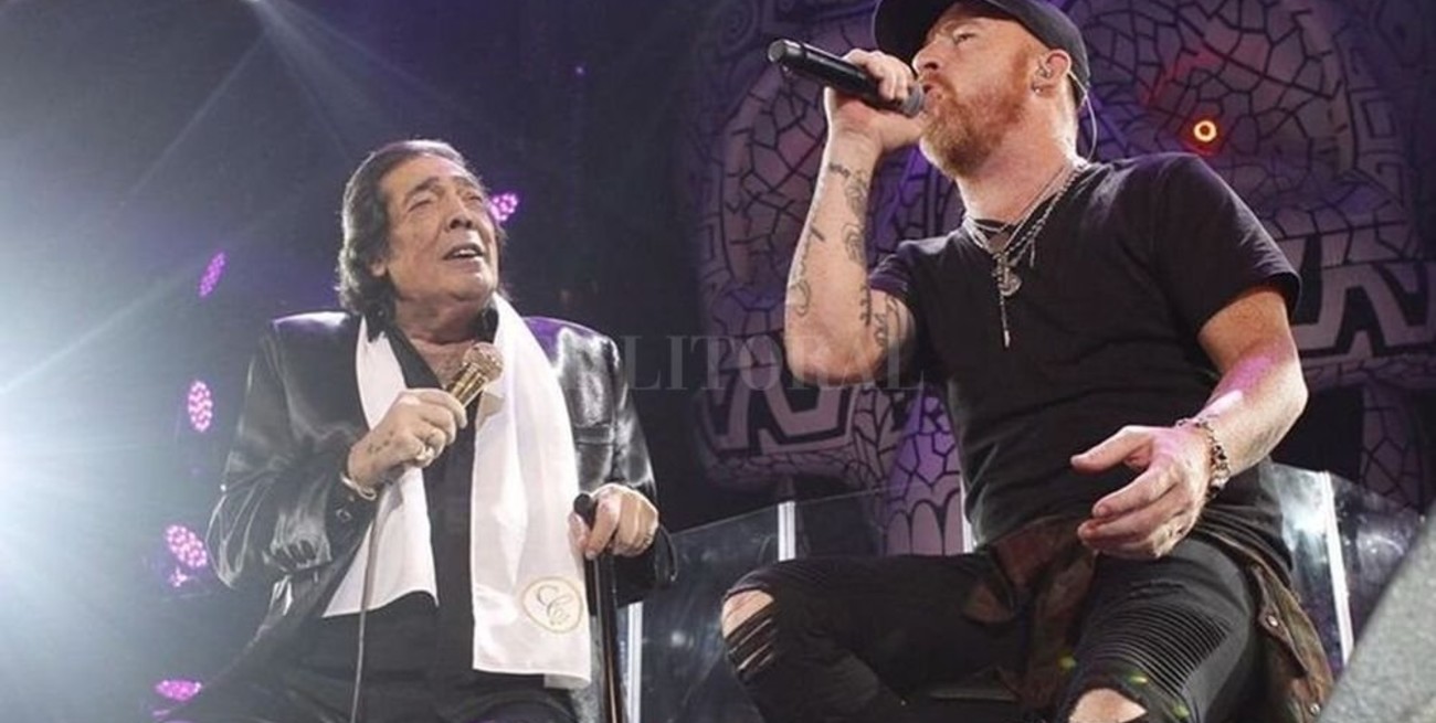 La Beriso junto a Cacho Castaña interpretando un clásico