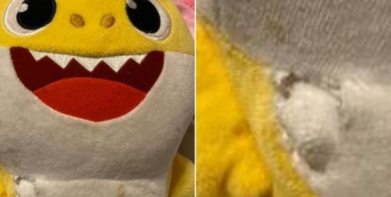 Un peluche de "Baby Shark" salvó la vida de una niña durante un tiroteo