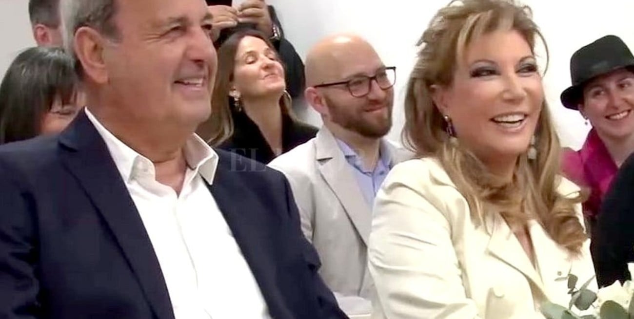 Cecilia Laratro y "Chiche" Almozny dieron el "sí"