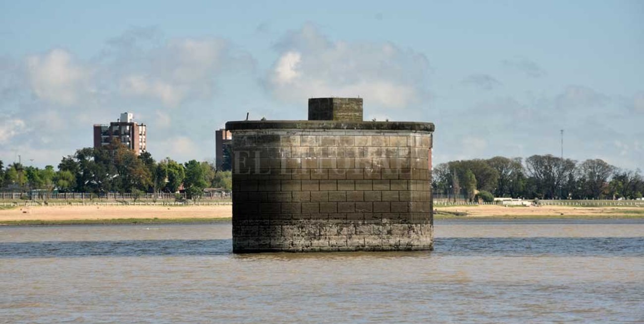 El río Paraná sigue en baja en el Puerto de Santa Fe