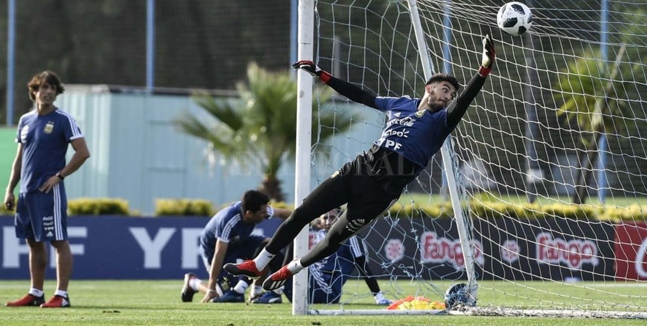 Paulo Gazzaniga: "Estar en la Selección es concretar un sueño que no me esperaba"