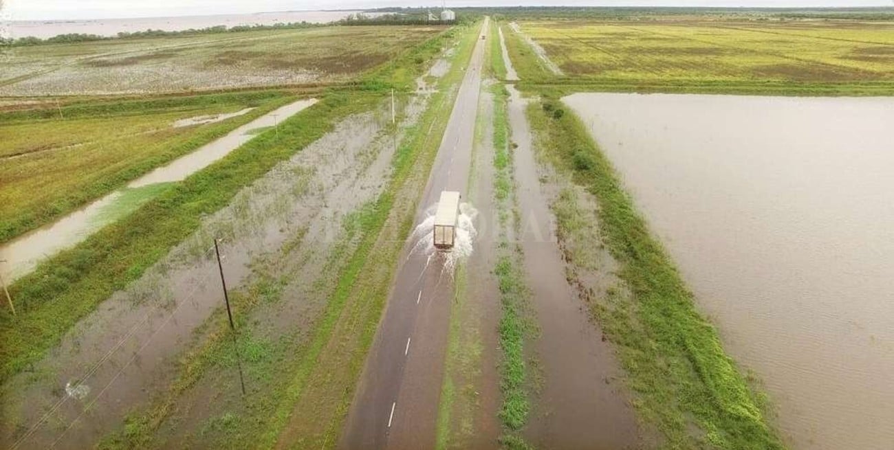 Con el agua al cuello