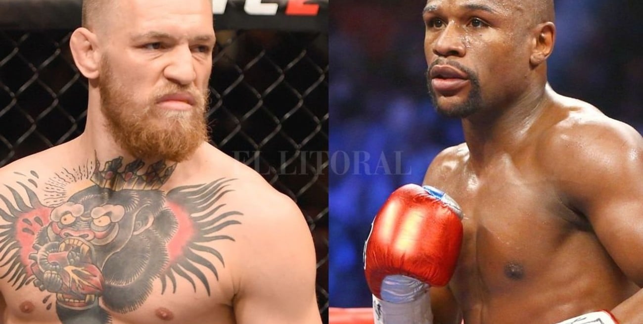 Mayweather y McGregor disputarán esta noche un combate singular de boxeo
