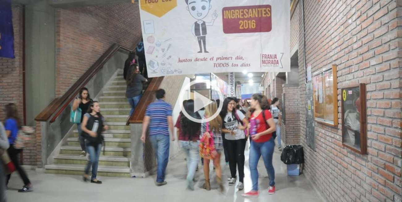 El inicio de la facu, del "terror" por lo nuevo al desafío excitante