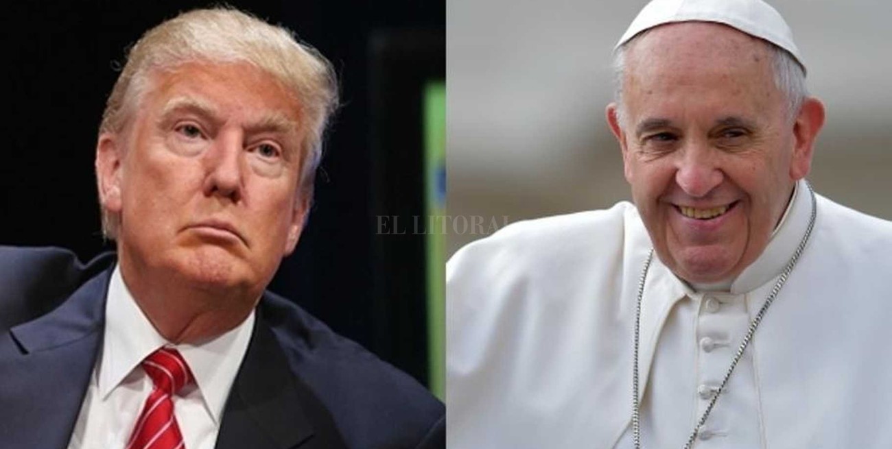 Trump llega a Roma para visitar mañana al Papa Francisco